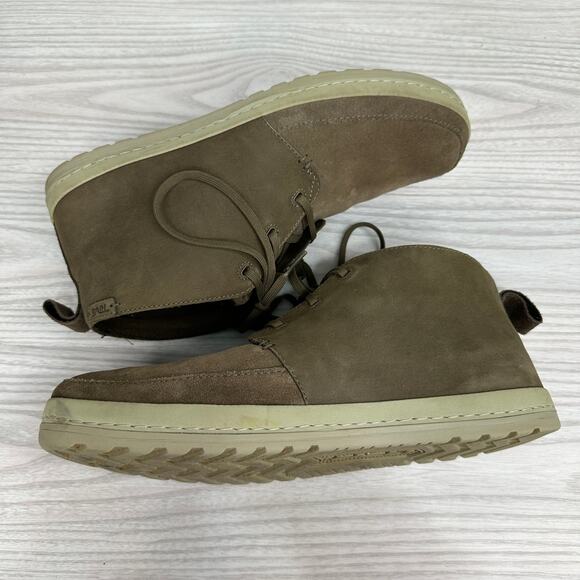 Teva Canyon Life Chukka Boots Men 11.5 Chocolate Chip Leather Suede Lace Up Flat main image 9